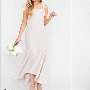 Barcelona Ruffle Dress Show Me The Ring